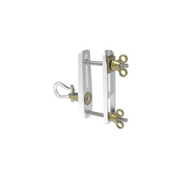 Sleeve saddle for crosspieces and frame
